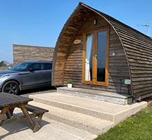 Bowscale View luxury glamping pod